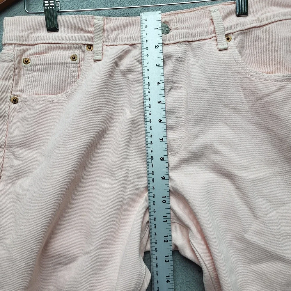 Levi's 501 Men Jeans 30X34 Pink Original Fit Straight Leg Twill 29